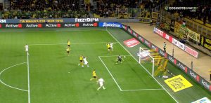 Απίθανη γκάφα από Μπρινιόλι, ισοφαρίζει 2-2 με Ζίβκοβιτς ο ΠΑΟΚ! (vid)