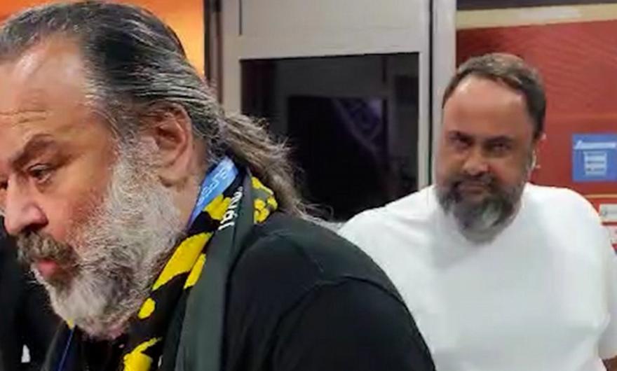 Αδιανόητο: Τι φώναξε ο Μαρινάκης ενώ ο Μάριος Ηλιόπουλος έκανε δηλώσεις - Bίντεo