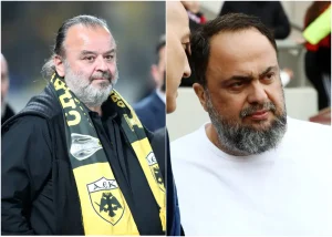 Τι συνέβη με Ηλιόπουλο-Μαρινάκη μετά το τέλος του Ολυμπιακός-ΑΕΚ