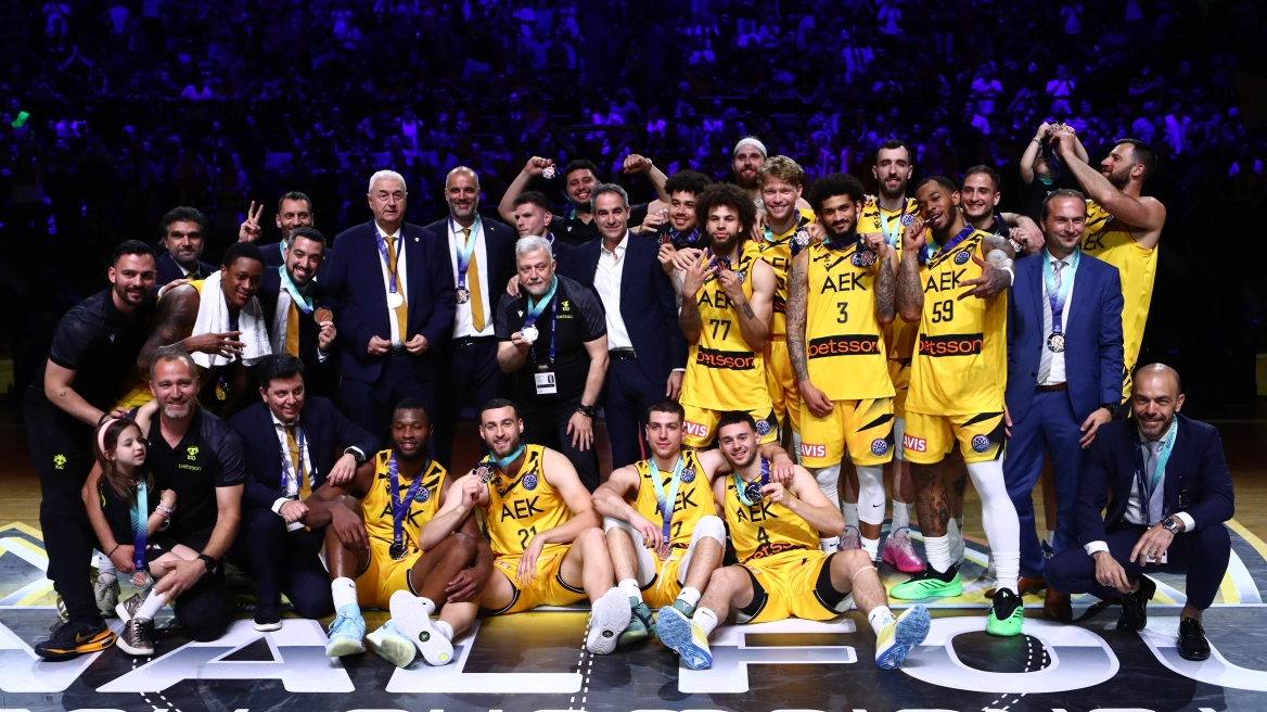 Πόσα xρńματα πήρε η ΑΕΚ για την 3η θέση από το BCL