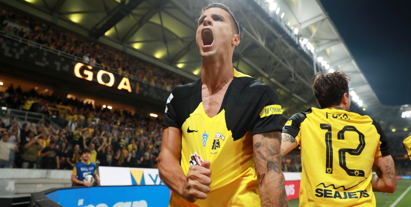 Το 1-0 της ΑΕΚ με Λαμέλα! (vid)