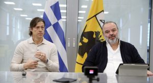 Συνεχίζεται η συνάντηση Αλμέιδα και Ηλιόπουλου – Ποιοι είναι παρόντες