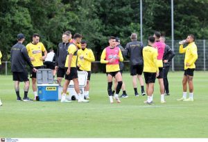 Απρόοπτο στη πρωινή προπόνηση της ΑΕΚ στο Μπουργκ Χάαμσταντ – Τι συνέβn