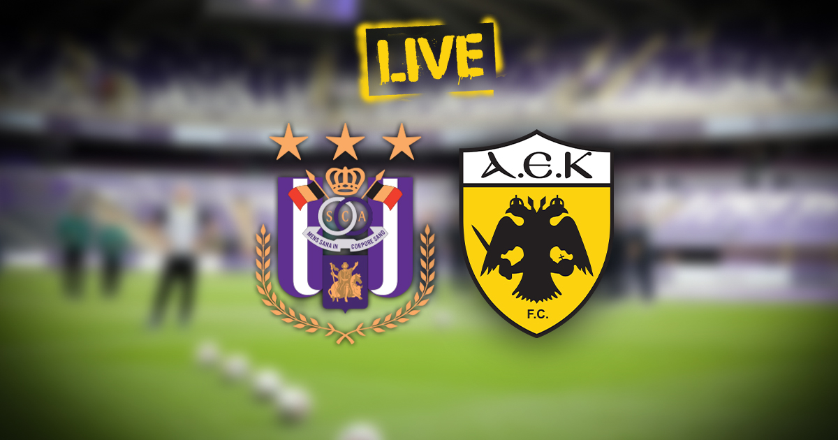 Άντερλεχτ – ΑΕΚ (LIVE)