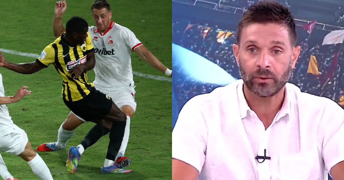 Ηλίας Σπάθας για ΑΕΚ-Πανσερραϊκός: «Δεν υπάρχει πέναλτι στον Ζίνι!»