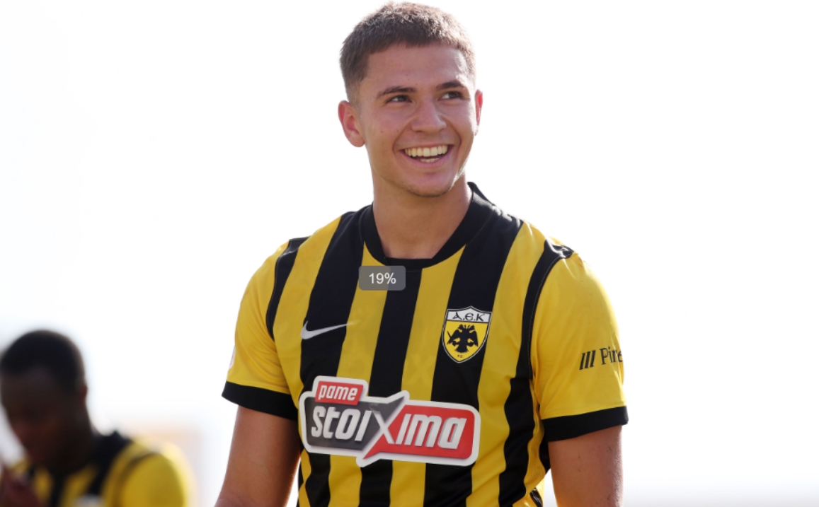 Καλοσκάμης: «Περήφανος που αγωνίζομαι στην ΑΕΚ - Προσπαθώ να φτάσω στο 100%»