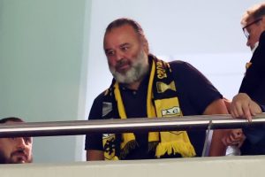 Παρών και στο Φάληρο ο Μάριος Ηλιόπουλος για το Ολυμπιακός-ΑΕΚ!