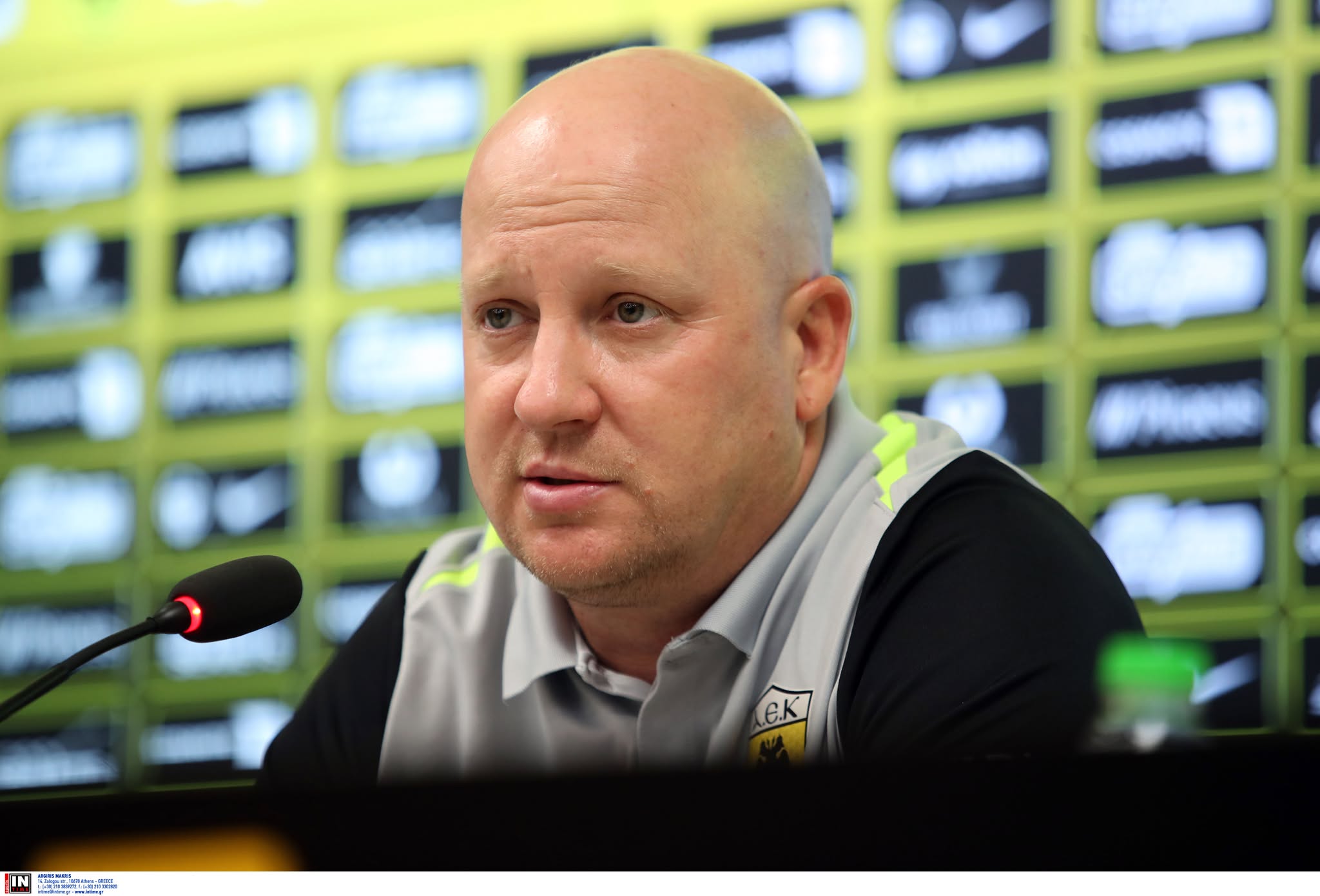 LIVE με ήχο και εικόνα η Συνέντευξη Τύπου Νίκολιτς για το ΑΕΚ-Αμπερντίν