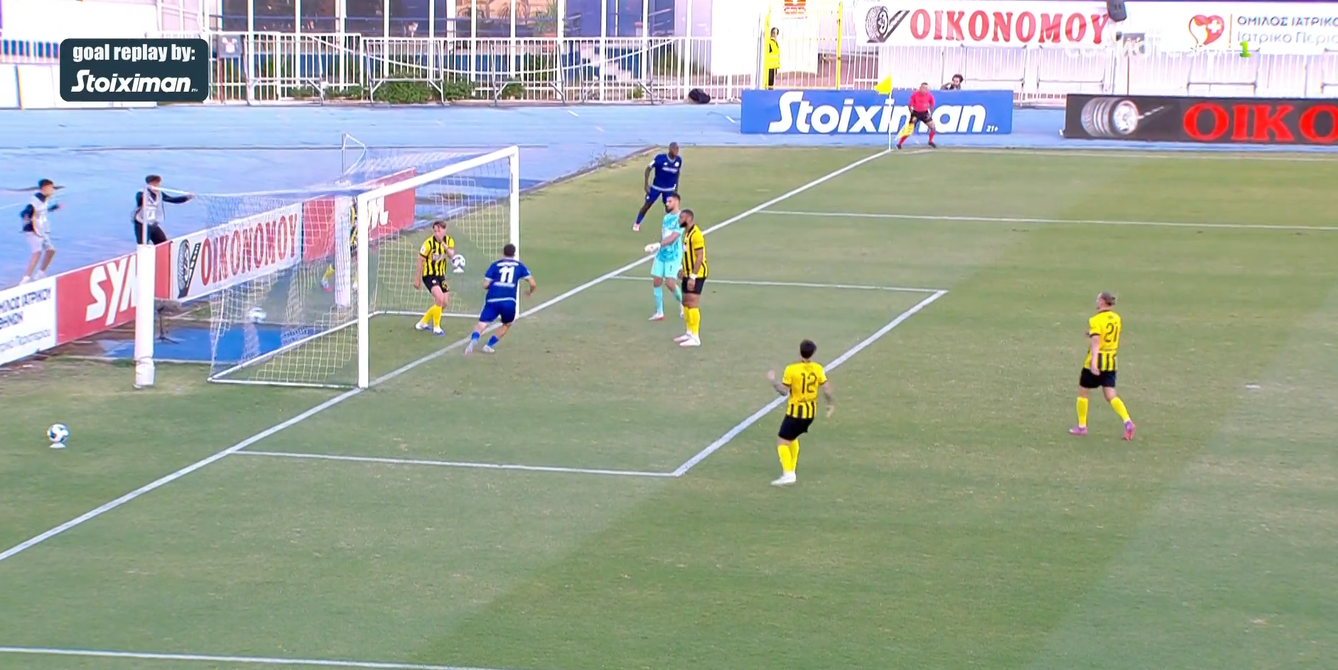 Αδιανόητα κενά στην άμυνα της ΑΕΚ: 2-0 με Τέτεη-Παντελίδη η Κηφισιά! (vid)