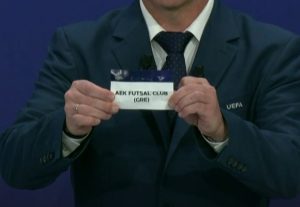 Futsal: Ο αντίπαλος της ΑΕΚ στους «16» του Champions League