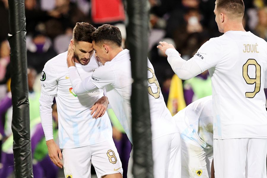 Φιορεντίνα-ΑΕΚ: Το 0-1 της ΑΕΚ με Γκατσίνοβιτς! (vid)