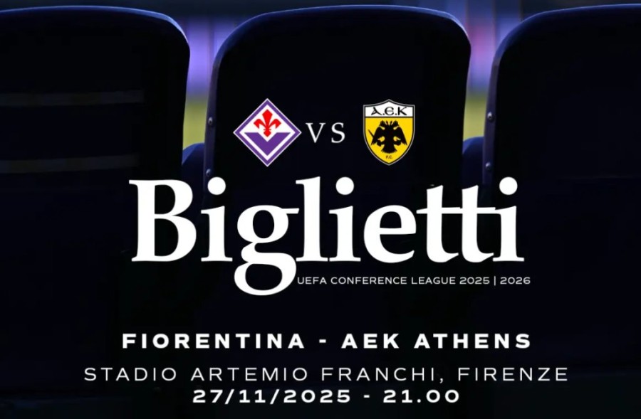 Η Φιορεντίνα έβγαλε τα εισιτήρια για το Φιορεντίνα-ΑΕΚ, τι αναφέρει στην ανακοίνωση της