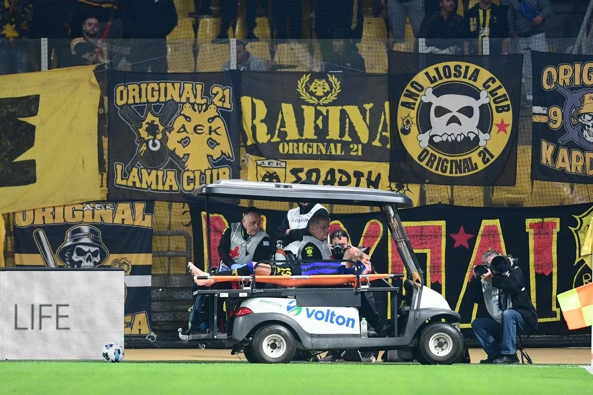 Σoκ με τον τραυματισμό Αλφαρέλα στο ΑΕΚ-Άρης, μόλις έγινε γνωστό για τον παίκτη του Άρη