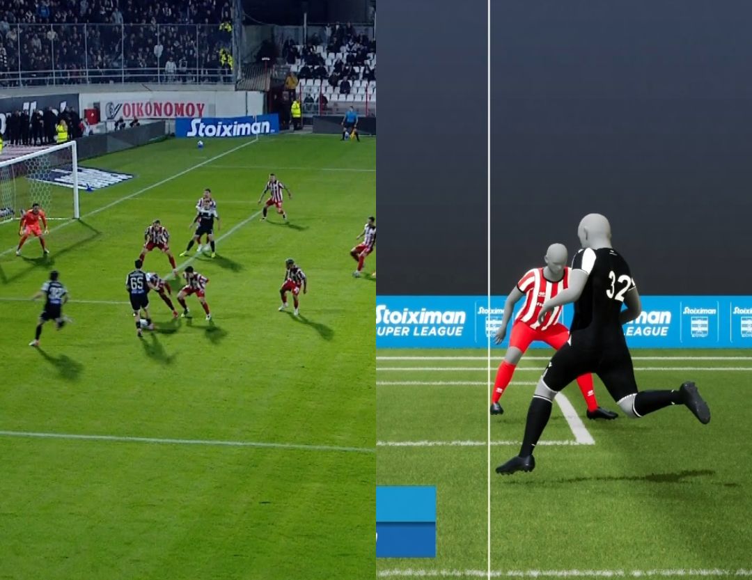 Πανσερραϊκός-ΠΑΟΚ: 0-2 μέσω...VAR μετά από 5 λεπτά ο ΠΑΟΚ! (vid)