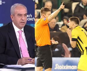 Δικαιώνει την ΑΕΚ ο Παναγιώτης Βαρούχας για τη διαιτησία με Παναθηναϊκό: «Αδικήθηκε η Ένωση»