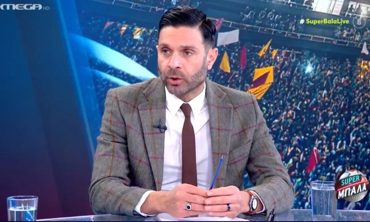 Ρεσιτάλ Ηλία Σπάθα στο MEGA για Άρης-ΑΕΚ: Τι είπε για την ΑΕΚ