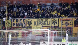 Aπαγορεύτηκε η οργανωμένη μετακίνηση των οπαδών της ΑΕΚ για το ματς με Πανσερραϊκό