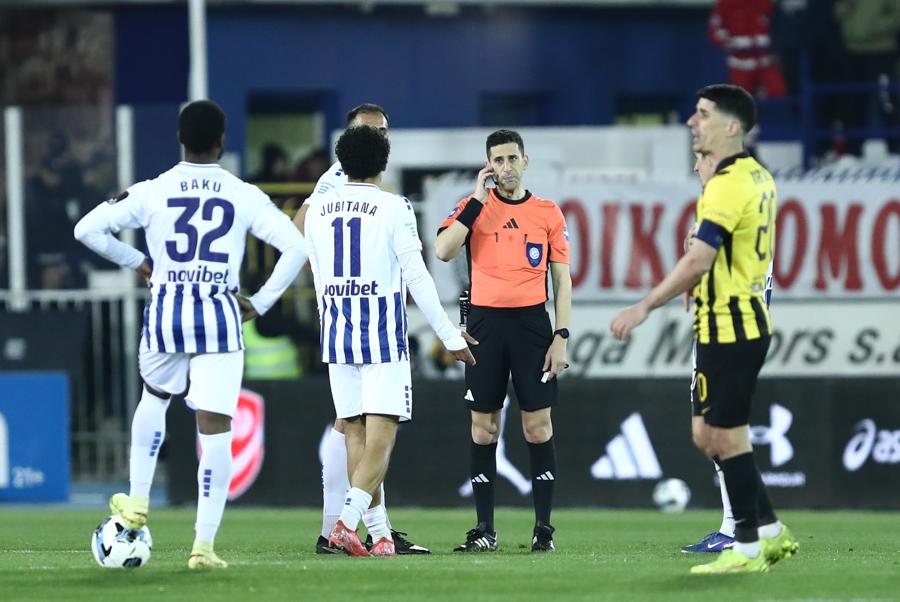 Ο λόγος που ακυρώθηκε το γκολ της ΑΕΚ στο Περιστέρι - Τι μετέδωσε η NOVA