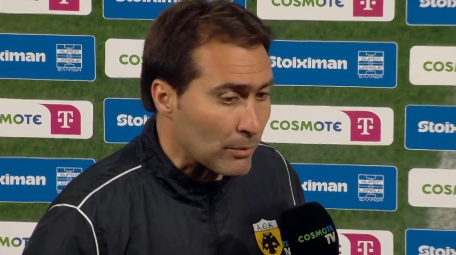 Tι δήλωσε ο Ηλίας Κυριακίδης μετά το ΑΕΚ-ΑΕΛ