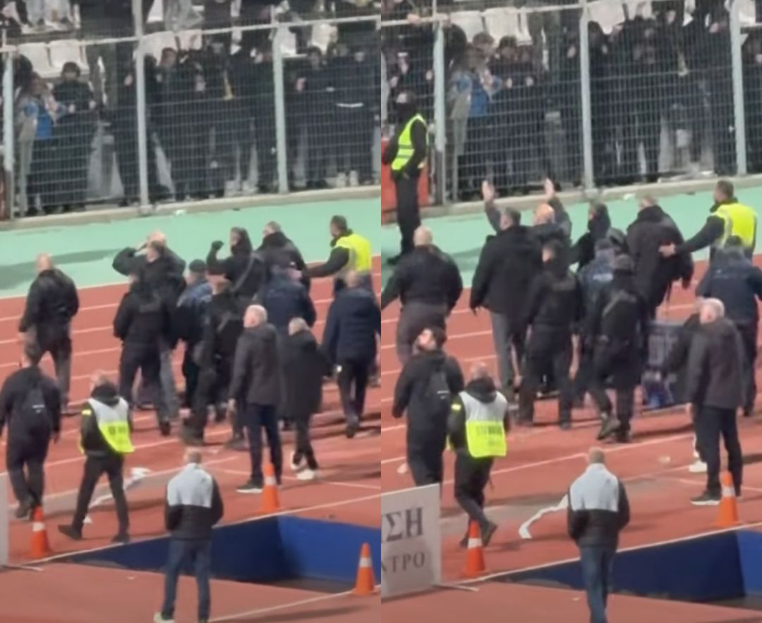 Απίστευτες προκλήσεις Μπέου: Έστελνε «φιλάκια» στον κόσμο της ΑΕΚ! (vid)