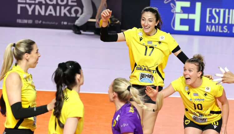 Ναι ρε ΑΕΚΑΡΑ! Νίκησε (2-3 σετ) τον Πανιώνιο μέσα στη Νέα Σμύρνη και προκρίθηκε στα ημιτελικά της Volleyleague!