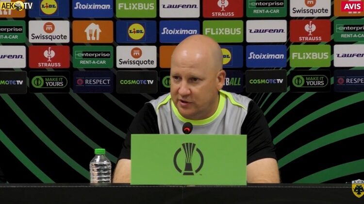 Τι είπε ο Νίκολιτς στη Συνέντευξη Τύπου πριν το ΑΕΚ-Ράγιο