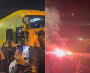 «Να’τοι Να’τοι οι πρωταθλητές!» – Πάρτι στη Νέα Φιλαδέλφεια, η υποδοχή μετά το Ολυμπιακός-ΑΕΚ