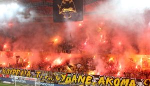 Ξεφεύγει από τα ελληνικά δεδομένα: LIVE η φιέστα της πρωταθλήτριας ΑΕΚ