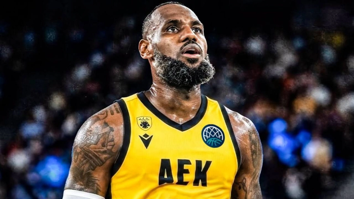 Το BCL... έντυσε τον Λεμπρόν Τζέιμς με τη φανέλα της ΑΕΚ