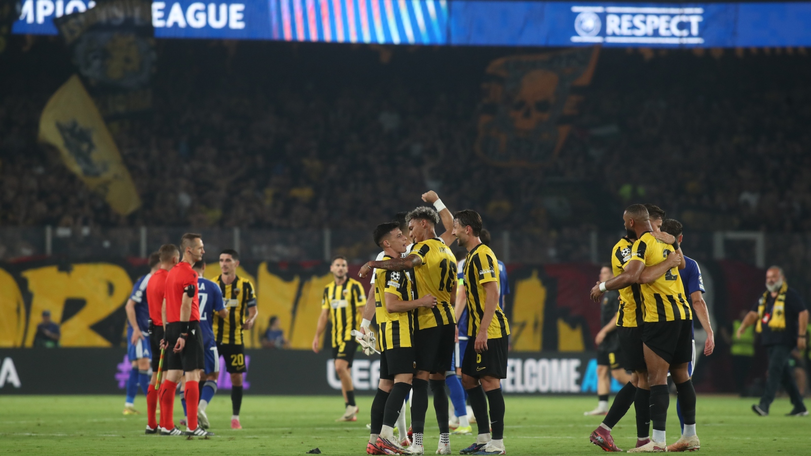 Η έδρα του Κόμο-ΑΕΚ, μόλις ανακοινώθηκε από UEFA