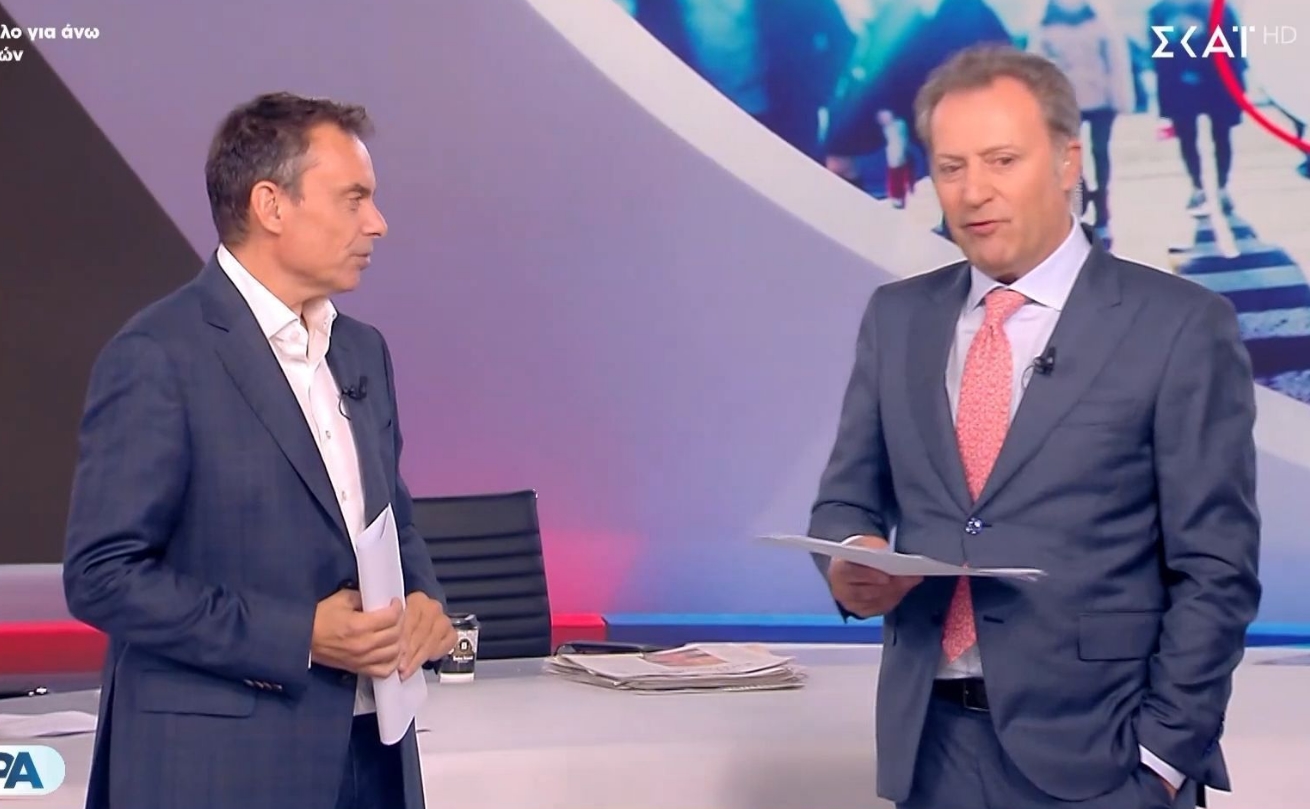 «Έχει πέσει πολύ κλάμα και έρχεται η Ρεάλ» - Σάλος με όσα είπαν Οικονόμου και Πιτταράς στον ΣΚΑΪ για την ήττα της ΑΕΚ στο Μάντσεστερ